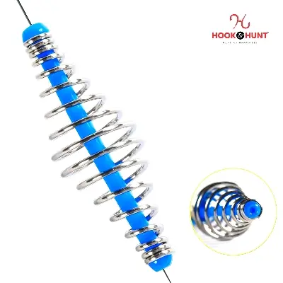 Picture of Stainless Steel Fishing Spring Line Hanger, Gold-Plated Fishing Top Jigging Spring Tool, Multi - Size (০৩ পিস)