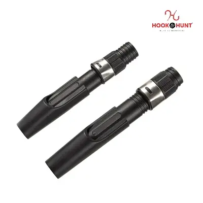 Picture of 03 Pcs Spinning Wheel Mount Clip –  Stainless Steel + Plastic Fishing Rod Reel Seat. (L- Size)