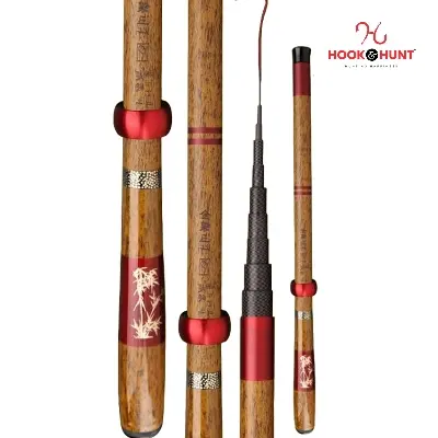 Picture of Special Brown Carbon Fishing Rod – Made of strong and durable carbon Rod- Size: 360 cm / 450 cm / 540 cm (450 cm)