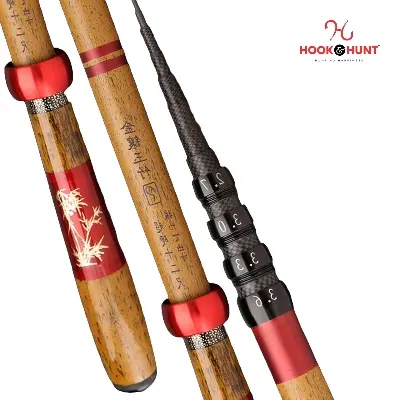 Picture of Special Brown Carbon Fishing Rod – Made of strong and durable carbon Rod- Size: 360 cm / 450 cm / 540 cm (450 cm)
