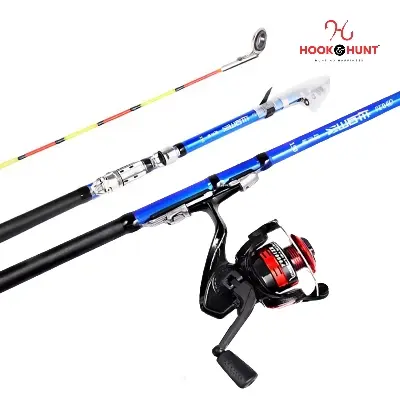 Picture of Arina FRP Special Sea Rod – Rhythm of the Sea Fiberglass Scalable Fishing Rod, Multiple Colors & Lengths (300 cm)