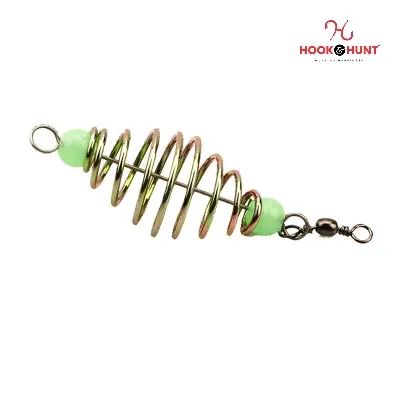 Picture of High-Quality Stainless Steel Fishing Spring Feeder Inline Hanger Hook Set for Spinning and Spinning Rods (১০ পিস)