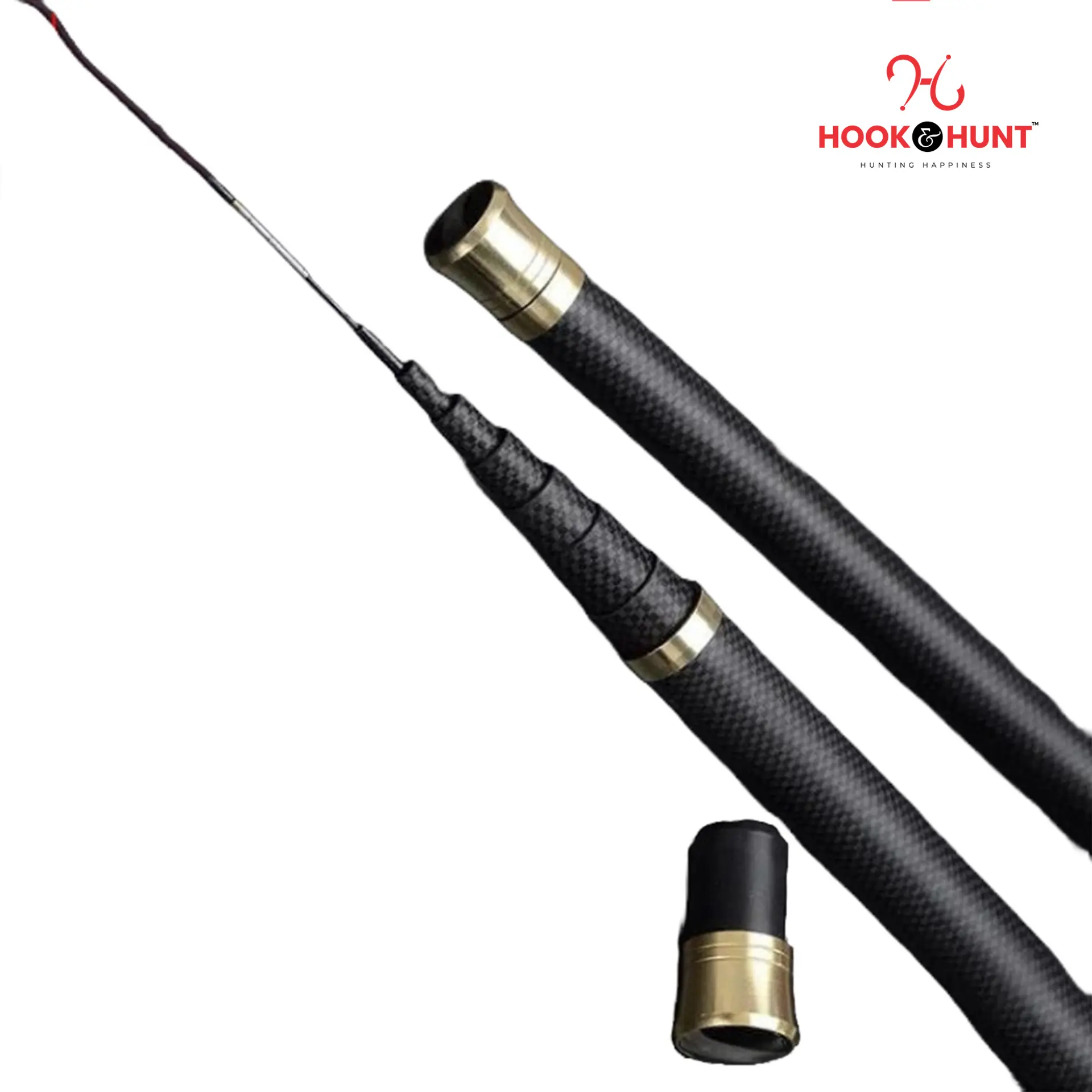 Picture of Premium Black Carbon Special 270 cm Carbon Fiber Fishing Rod, Stream Fishing (270 cm)