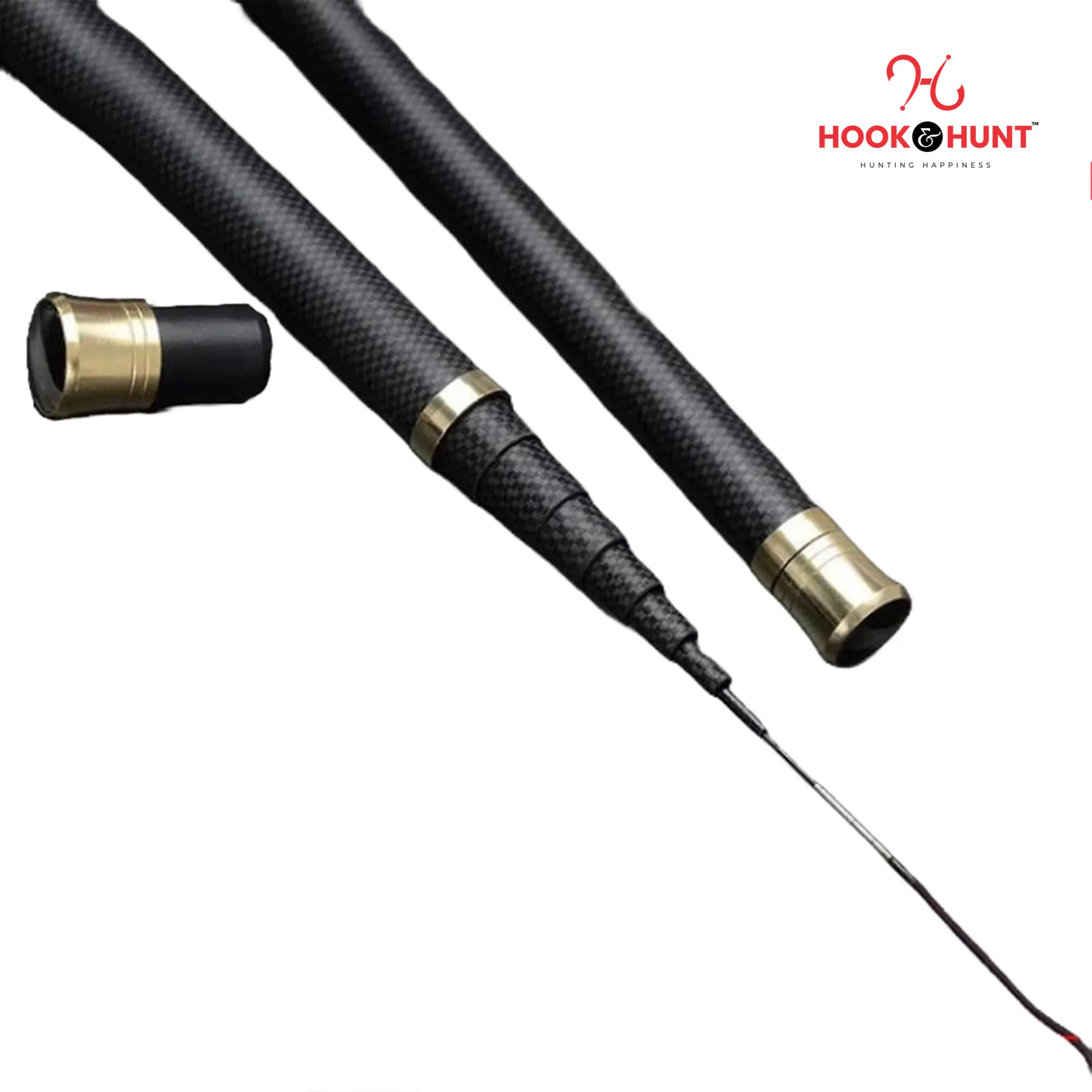 Picture of Premium Black Carbon Special - 540 cm Carbon Fiber Fishing Rod , Stream Fishing (540 cm)