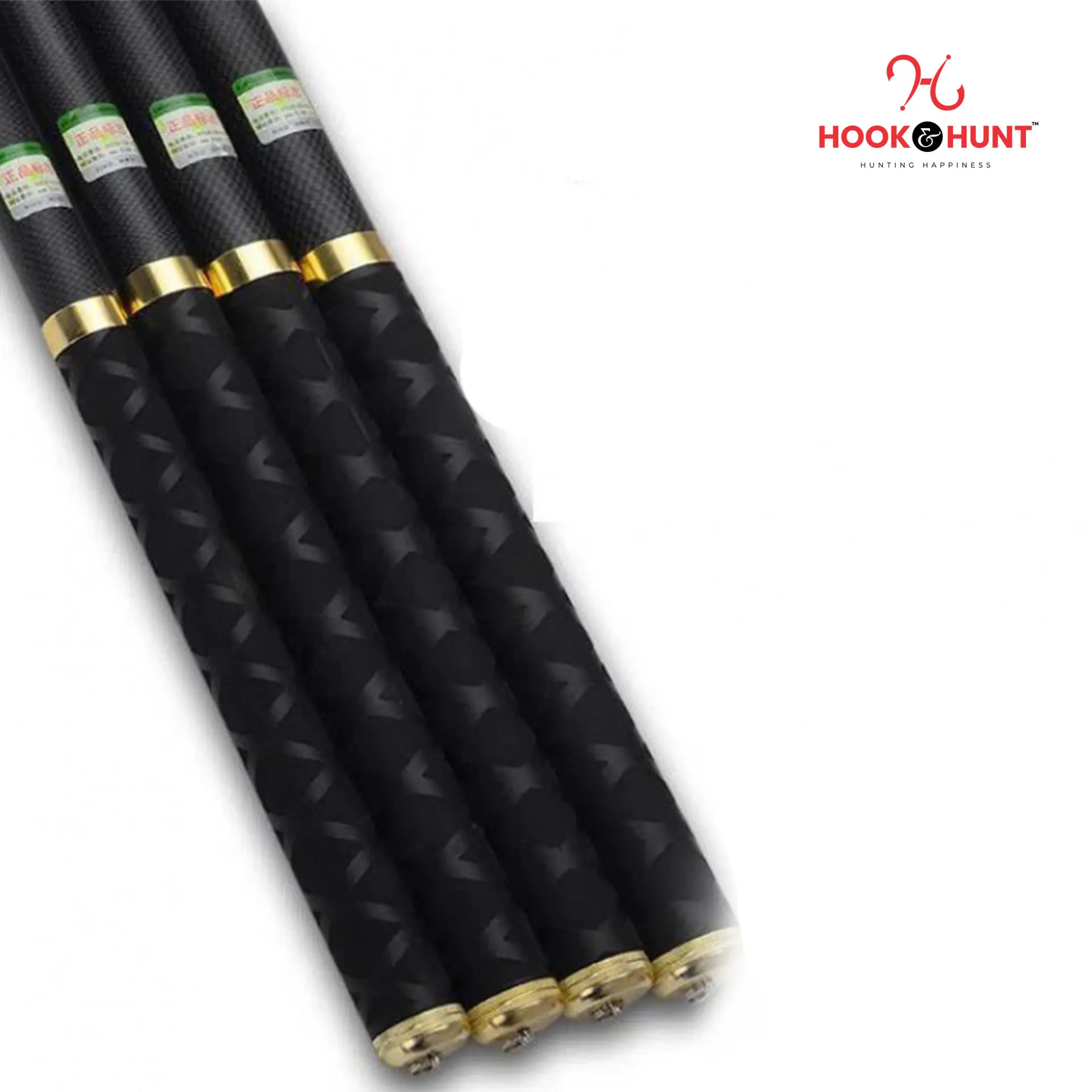 Picture of Premium Black Carbon Special - 450 cm Carbon Fiber Fishing Rod, Stream Fishing (450 cm)