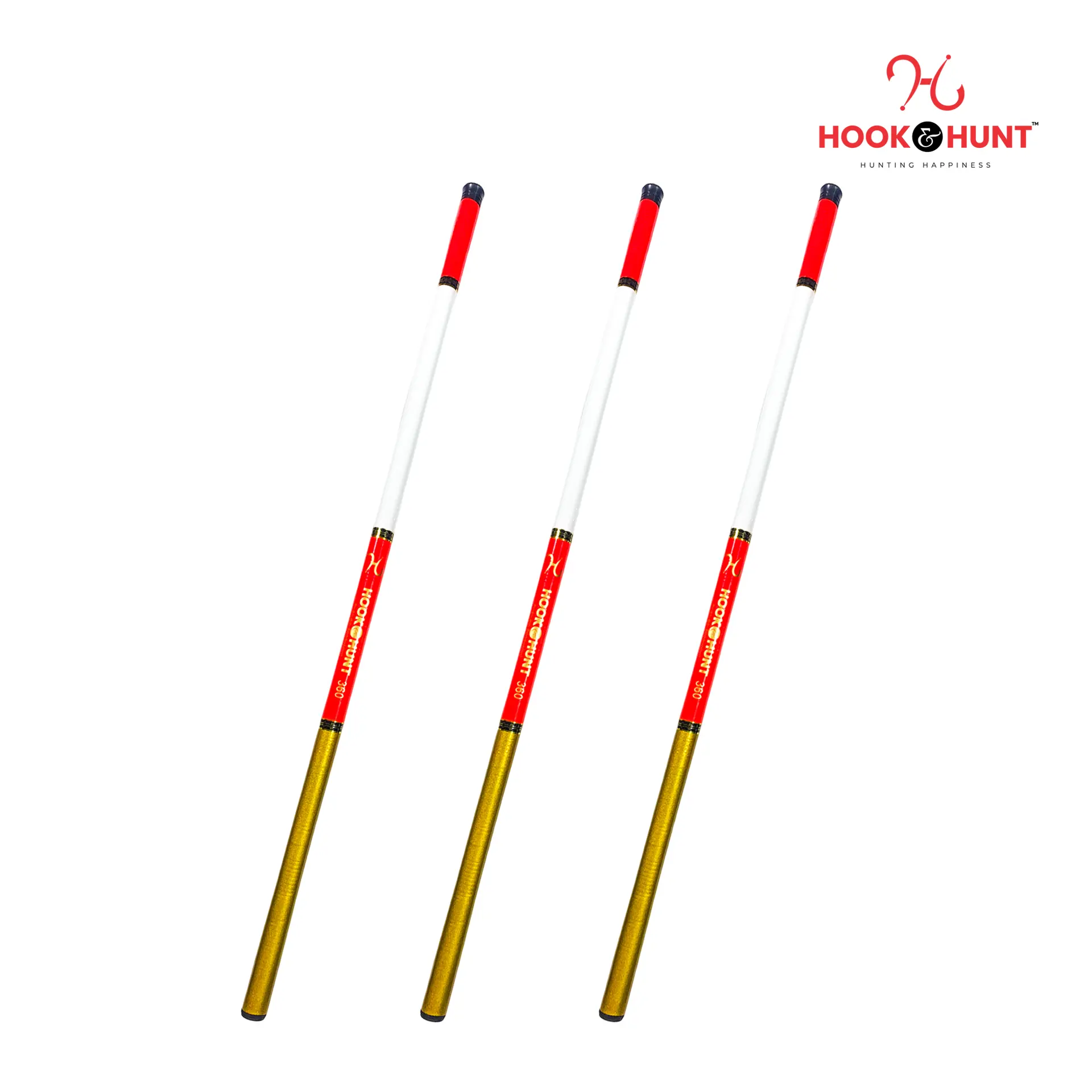 Picture of High-Quality 360 cm Deep Sea Casting Fishing Rod Super Hard Light Structure Carbon Fiber Spinning Rod with Orange Grip (360 cm)