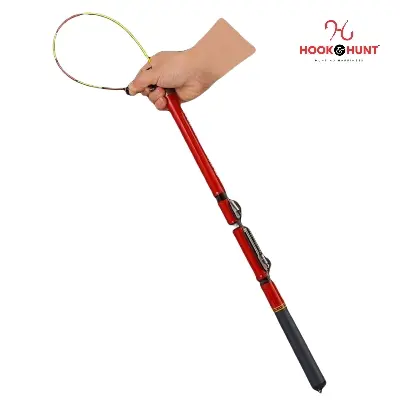 Picture of Arina FRP 240 cm Rod – Dual-purpose Fiberglass Soft Tail Small Fishing Rod – Lightweight Raft/Rock Rod for Rivers & Lakes. (240 cm)