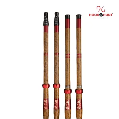 Picture of 01 Pcs 360 cm Brown Carbon Fishing Rod – Ultra Ligh Multi Purpose Rod –  Made of strong and durable carbon Rod (360 cm)