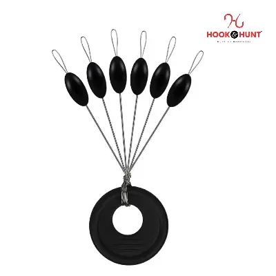 Picture of 20 Pcs Premium Fishing Rubber Stopper Beads – Line Float Positioner for Hooks & Sinkers. (মাঝারি - ২০ টি)