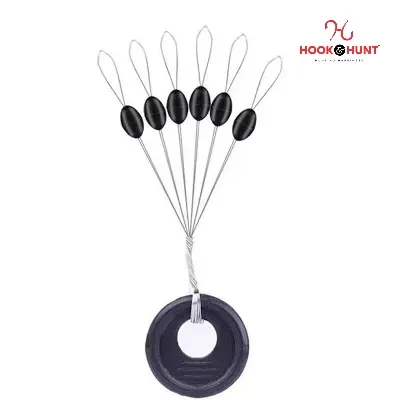 Picture of Premium Fishing Rubber Stopper Beads – Line Float Positioner for Hooks & Sinkers (Pack of 10 Rings) (ছোট ১০ টি)