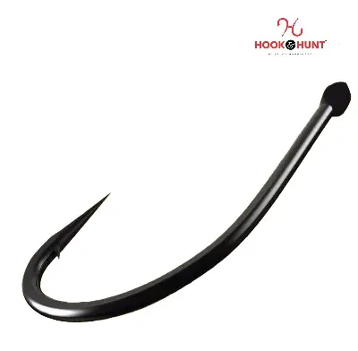 Picture of 02 Pack / 20 Pcs Authentic Pure Black Izu High Carbon Steel Fish Hook – Barbed  ( Hook & Hunt ) (SIze - #4)