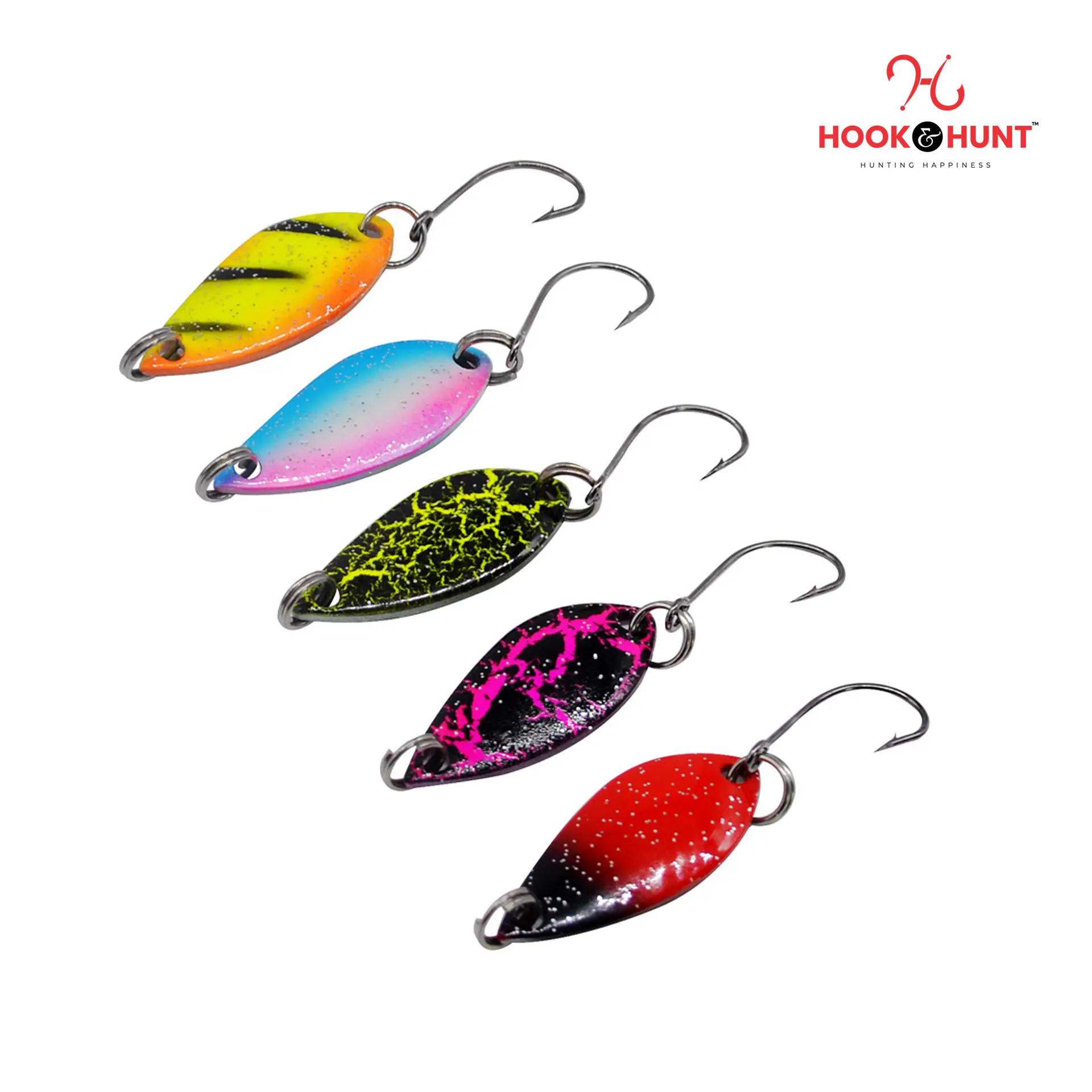 Picture of High-Quality Metal Fishing Lures Set with Storage Box - Assorted Colors for Long-Distance Casting (০৩ পিস)
