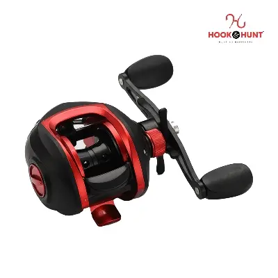 Picture of High-Quality Anti-Explosion Drum Reel for Casting and Baitcasting Fishing Rods, Durable Anti-Corrosion Baitcasting Reel, Left/Right Handed with Coarse Tooth Spool (B & R)