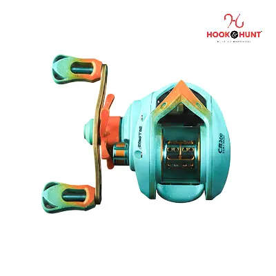 Picture of 01 PCS High-Performance CR- 200 Luya Water Drop Reel – Long Casting Metal Baitcasting Reel, Anti-Explosion Line, Left/Right Hand Options. (CR 200)