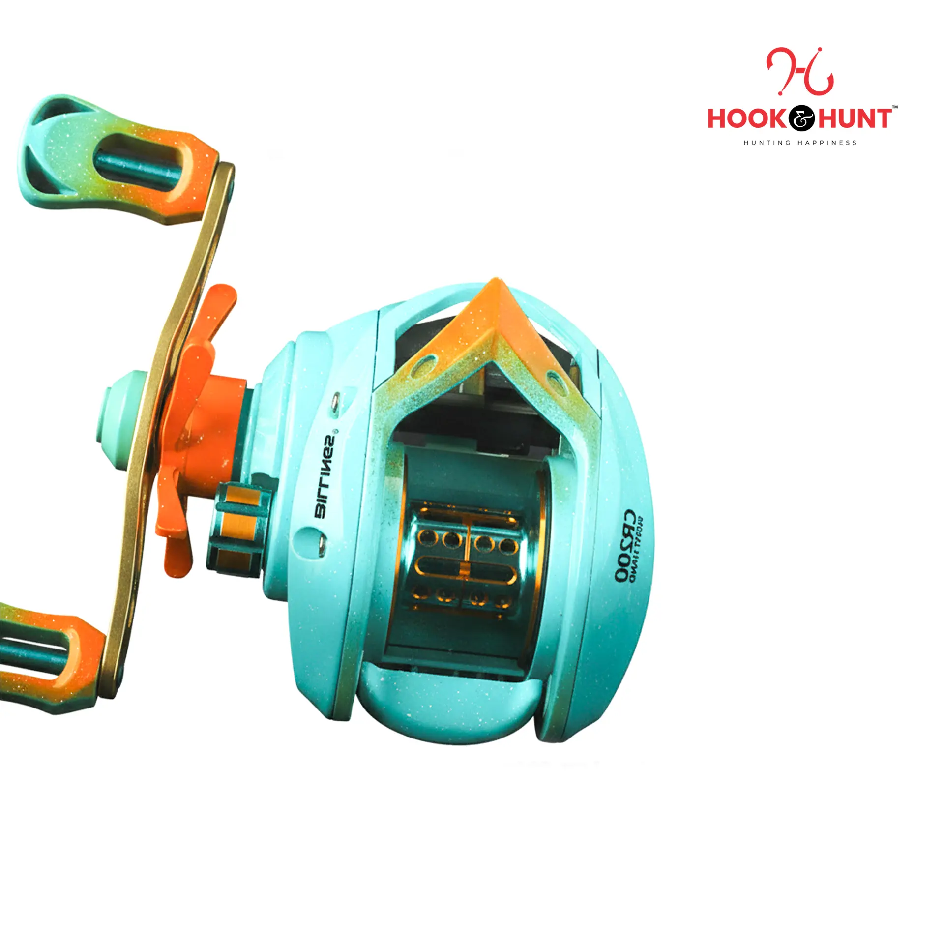 Picture of 01 PCS High-Performance CR- 200 Luya Water Drop Reel – Long Casting Metal Baitcasting Reel, Anti-Explosion Line, Left/Right Hand Options. (CR 200)