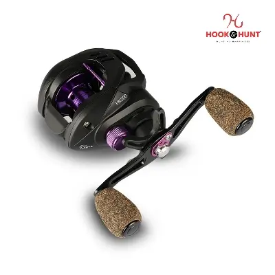 Picture of 01 Pcs High-Quality VN - 200 Reel Anti-Seawater Magnetic Brake Baitcasting Reel – Black, Right Hand. (VN - 200)