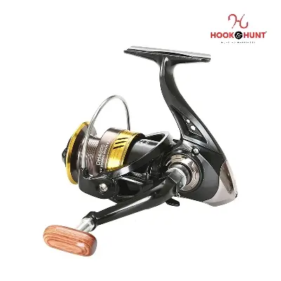 Picture of 01 Pcs High-Quality (DH) Reel -  Full Metal Spinning Fishing Reel – Sea & Rock Fishing Gear (1000–7000 Series). (4000 সিরিজ)
