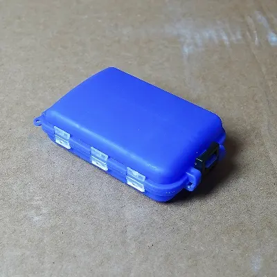 Picture of High-Quality Fishing Rod & Reel Storage Box - Dual-Sided ABS Gear Organizer - Durable Outdoor Gear Organizer (নীল)