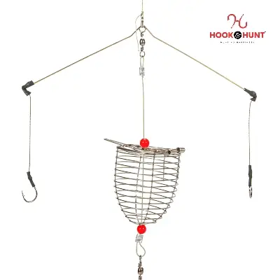 Picture of 01 Pcs New Stainless Steel Fishing Bait Cage – Small, Medium, Large & Extra Large (Large)