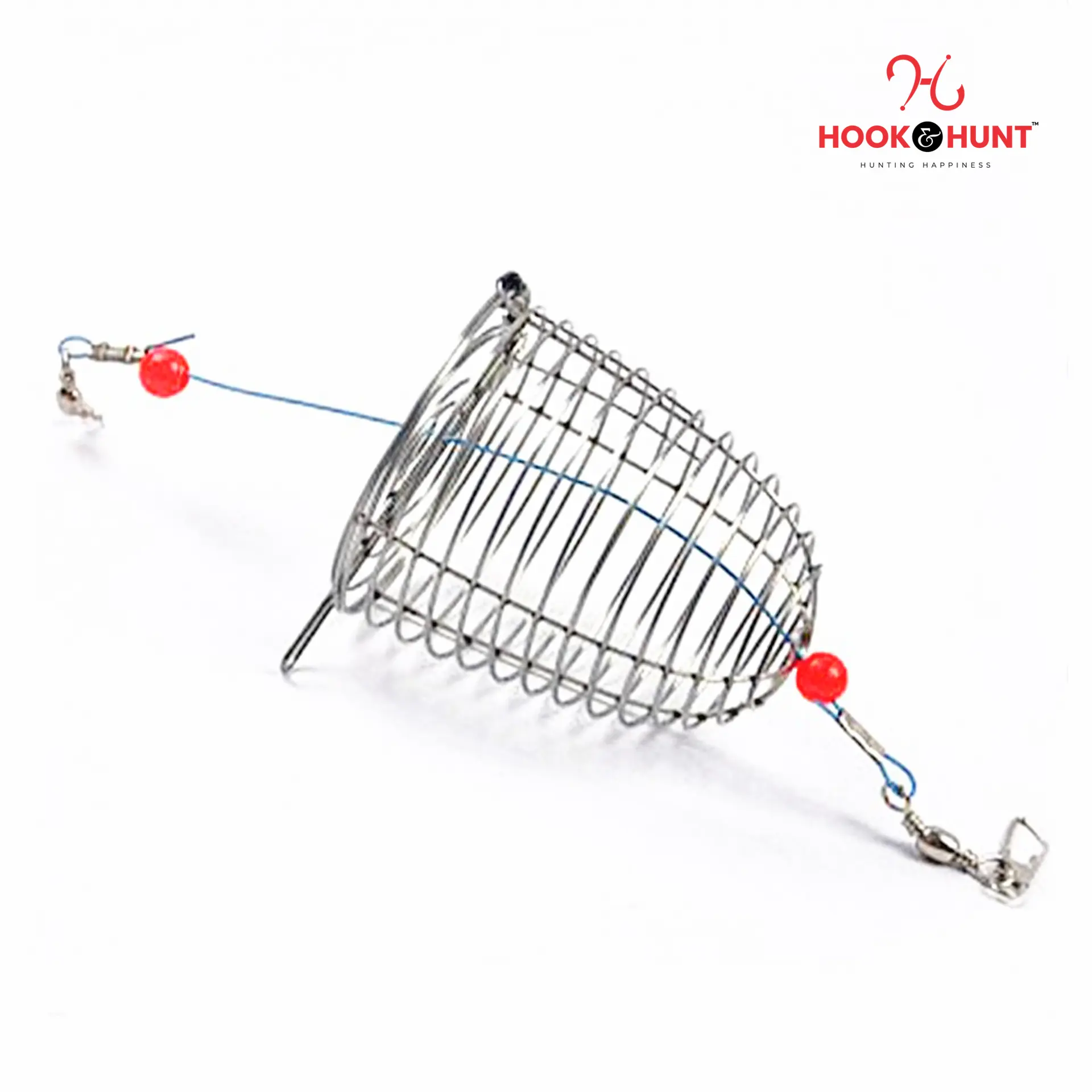 Picture of 01 Pcs New Stainless Steel Fishing Bait Cage – Small, Medium, Large & Extra Large (Medium)