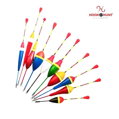 Picture of High-Quality Multi-Color Carp Fishing Floats with Hard Foam Rigs - New (৩০ পিস প্যাকেট)
