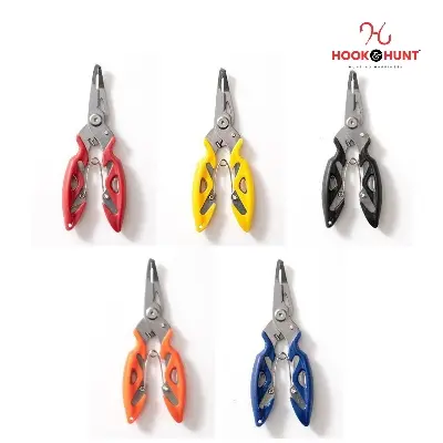 Picture of 01 Pcs Multifunctional Portable Stainless Steel Fishing Pliers – Line Cutter, Hook Remover, Lure Adjuster – Creativity (যে কোন রঙের)