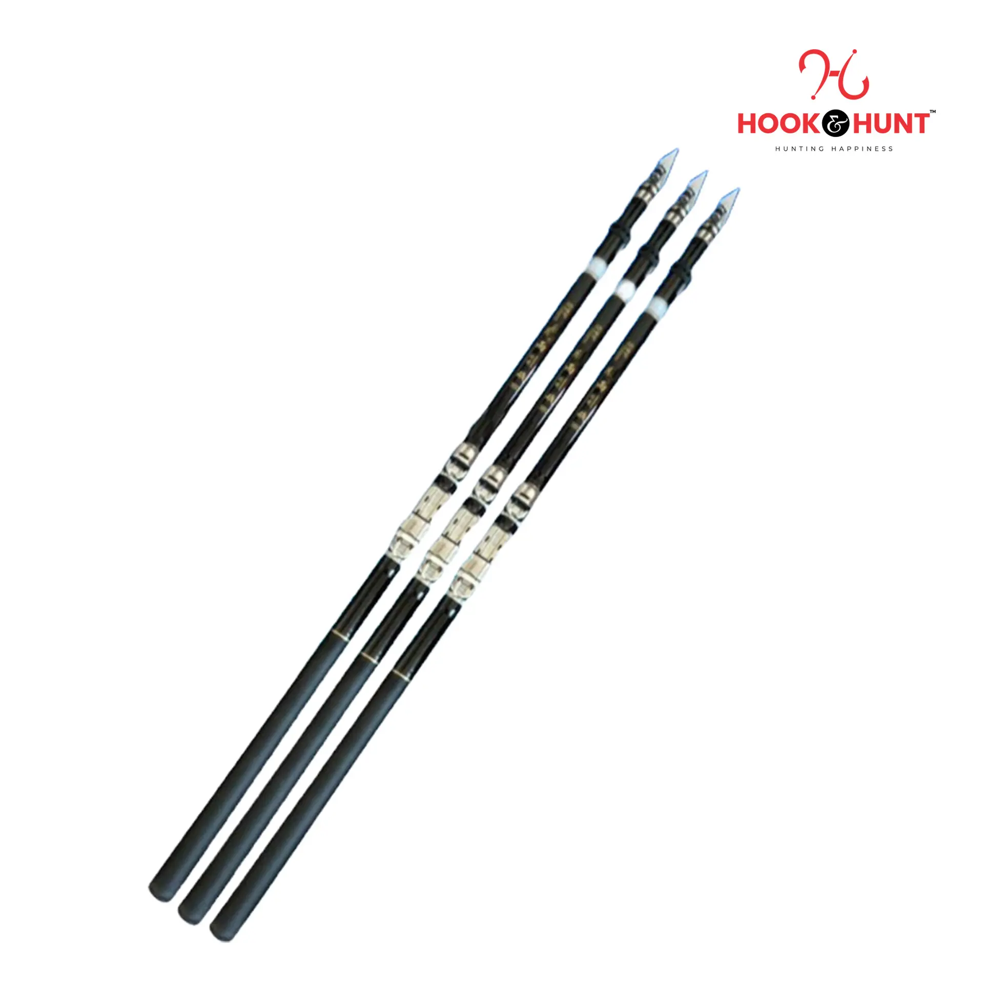 Picture of SM Black & White Ultra-light & Ultra-hard Rock Fishing Rod – 300 cm/360 cm/450 cm Dual-purpose Fiberglass Sea Casting Rod. (300 cm)