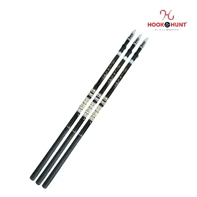 Picture of SM Black & White Ultra-light & Ultra-hard Rock Fishing Rod – 300 cm/360 cm/450 cm Dual-purpose Fiberglass Sea Casting Rod. (300 cm)