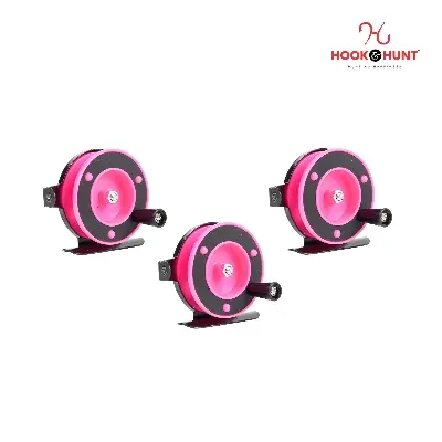 Picture of High-Quality Pink-Color Baitcasting Fishing Rod – HIPS+Metal Fly Fishing and Cat Rods (০৩ পিস)