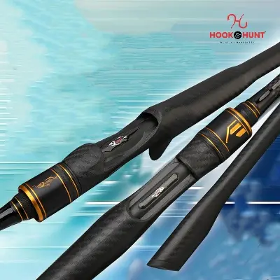 Picture of 180 cm Carbon Lure Fishing Gun Handle Rod – Straight Handle Medium Fast Action Rod, Hook & Hunt Rod. (180 cm)