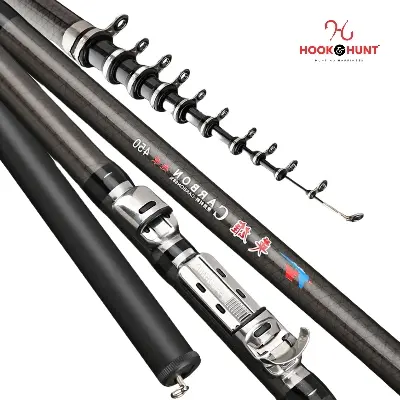 Picture of 360 cm Alpha Copy Carbon Short Section Dual Purpose Rock Fishing Rod – Premium carbon fiber build Rod. (360 cm)