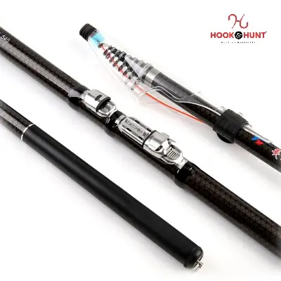 Picture of 360 cm Alpha Copy Carbon Short Section Dual Purpose Rock Fishing Rod – Premium carbon fiber build Rod. (360 cm)