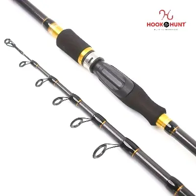 Picture of YG 038 - Model Carbon Fiber Telescopic Sea Fishing Rod (270 cm) – Ultralight Ultra-Short Portable Travel Fishing Rod, Hard Action (270 cm)