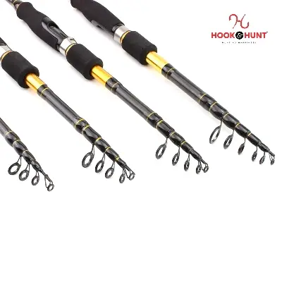 Picture of YG 038 - Model Carbon Fiber Telescopic Sea Fishing Rod (270 cm) – Ultralight Ultra-Short Portable Travel Fishing Rod, Hard Action (270 cm)