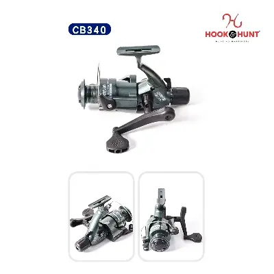Picture of Hook & Hunt CB-340 Spinning Fishing Reel – Lightweight Spinning Reel for Sea, River & Lure Fishing (340)