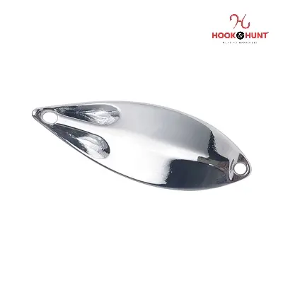 Picture of Hook & Hunt Zinc Alloy Spinner Lure 10gm / 15gm / 20gm – Long Cast Monster Spinner Hard Bait with Treble Hook & Feather (এনংকর ছাড়া- ২০গ্রাম)
