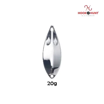 Picture of Hook & Hunt Zinc Alloy Spinner Lure 10gm / 15gm / 20gm – Long Cast Monster Spinner Hard Bait without Treble Hook & Feather (হুক  ছাড়া - ২০ গ্রাম)