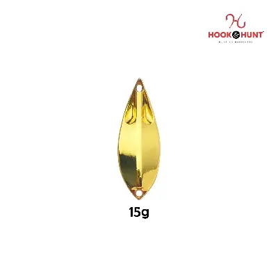 Picture of Hook & Hunt Zinc Alloy Spinner Lure 10gm / 15gm / 20gm – Long Cast Monster Spinner Hard Bait without Treble Hook & Feather (হুক ছাড়া - ১৫ গ্রাম)