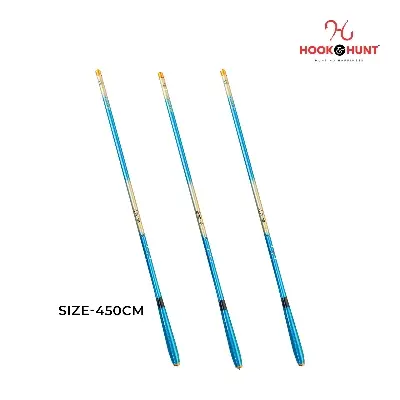 Picture of 450cm Ultra-Light Super Hard Carbon Stream Fishing Rod  – Short Section 37-Action Hand Rod for Crucian Carp & Stream Fishing (আকাশী- 450cm)