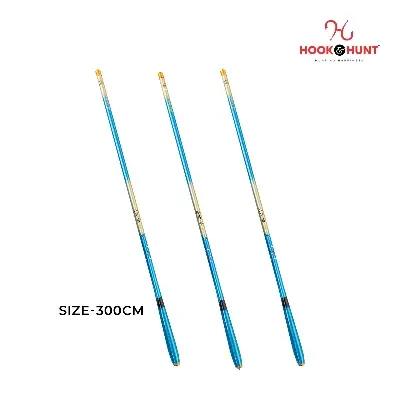 Picture of 300cm Hook & Hunt Ultra-Light Super Hard Carbon Stream Fishing Rod – Short Section 37-Action Hand Rod for Crucian Carp & Stream Fishing (আকাশী- 300cm)