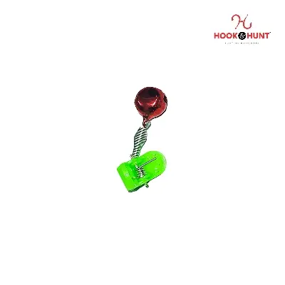 Picture of 03 Piece Hook & Hunt Fishing Bell Alarm Clip – Outdoor Sea Rod Bite Indicator Single Rivet Clip Fishing Bell (ক্লিপ সিঙ্গেল রঙ্গিন)