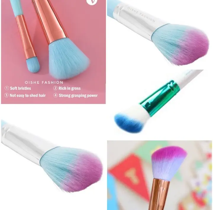 Picture of High Quality Makeup & Eyeshadow Brush 2 In 1 Combo - Not Specified