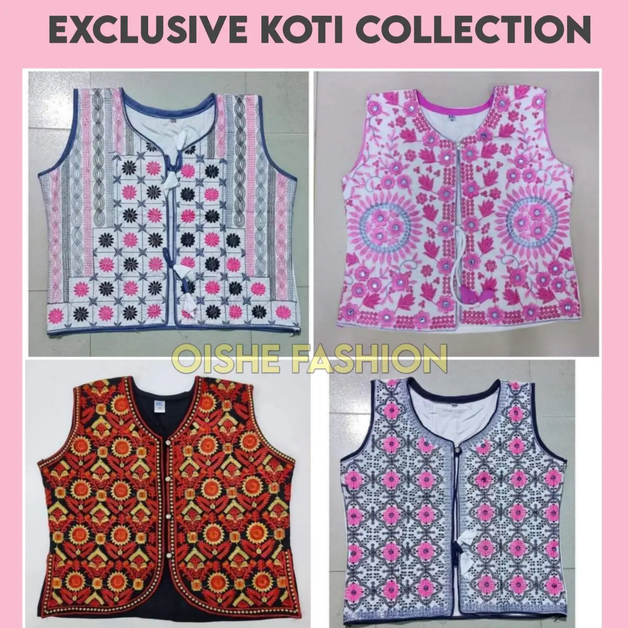 Picture of High Quality Koti Collection With Embroidery Work For Girls - Multicolor
