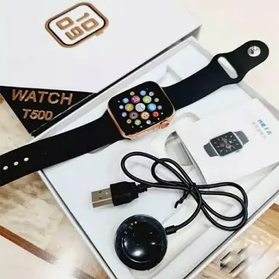 Picture of High Quality T500 Smartwatch Black - Multicolor