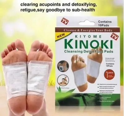 Picture of 10 Pieces Kinoki Detox Foot Pads - CLEAR