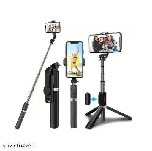Picture of Q07 Bluetooth Selfie Stick, Mini Video Tripod - Multicolor