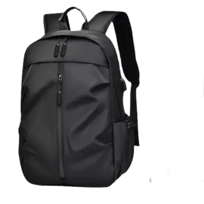 Picture of Fashionable College, School, Varsity Bag For Boys And Girls Waterproof - Black