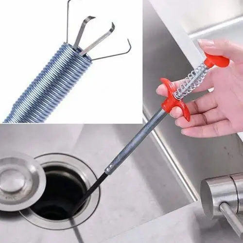 Picture of 5 Feat Drain Cleaner Pipe  100%  Dust Cleaning - Black