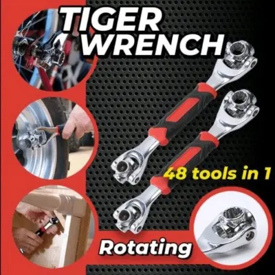 Picture of 48 in 1 Multipurpose Tiger Wrench 360° Rotating - Silver