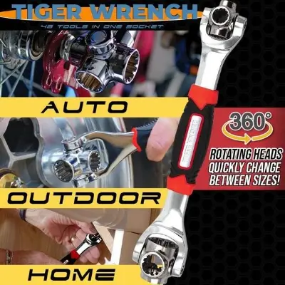 Picture of 48 in 1 Multipurpose Tiger Wrench 360° Rotating - Silver